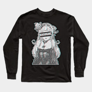 Murasaki Shion Hololive Glitched Long Sleeve T-Shirt